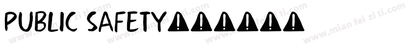 Public Safety字体转换